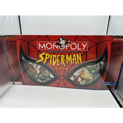 Monopoly Spider-man Collectors Edition Board Game 2002 Marvel Hasbro