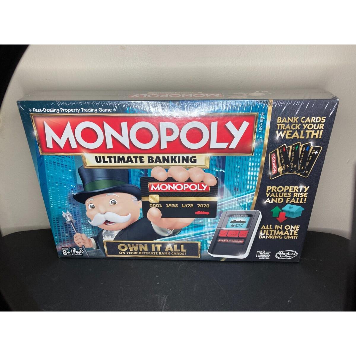 2015 Monopoly: Ultimate Banking Board Game Hasbro Parker Brothers