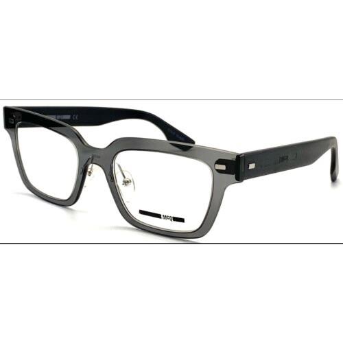 Mcq Alexander Mcqueen MQ0010O 001 Grey Eyeglasses 50-20 140 W/c