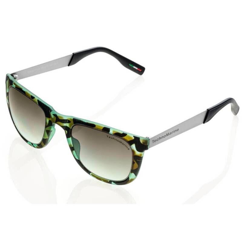 Technomarine Black Reef Sunglasses Camouflage Made in Italy TMEW001-05-12 Pcs