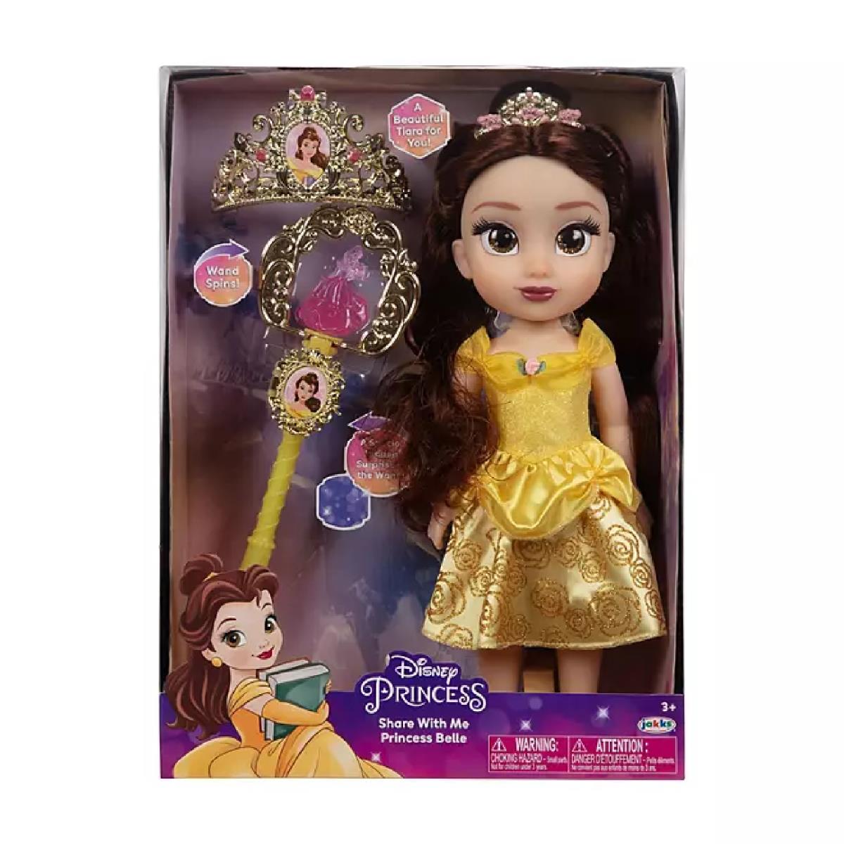Disney Princess Share with Me Doll with Accessories Assorted Styles Belle