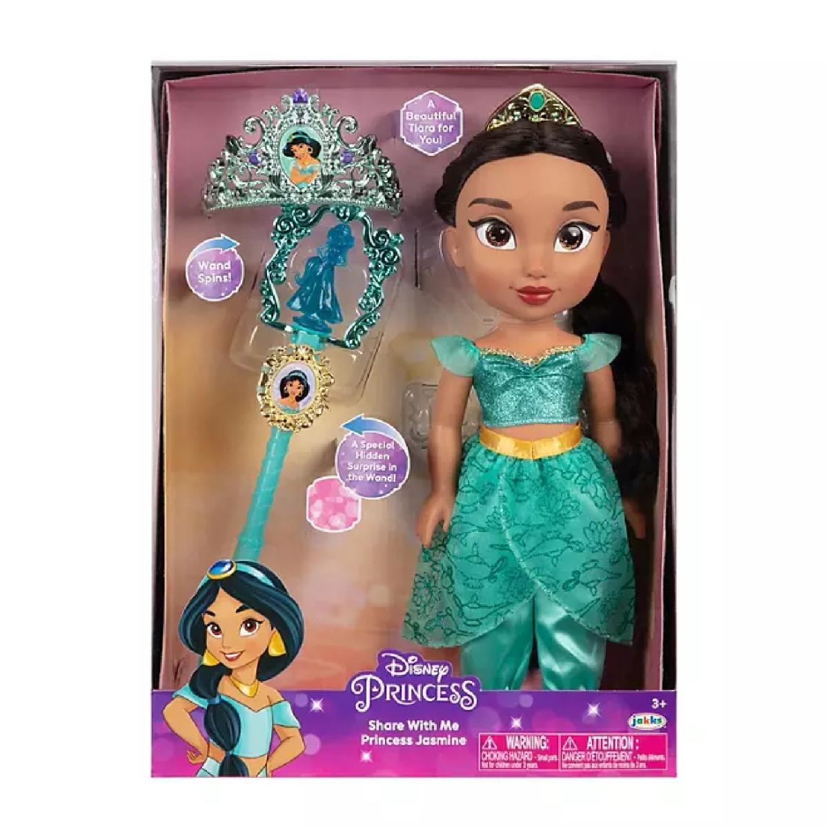 Disney Princess Share with Me Doll with Accessories Assorted Styles Jasmin