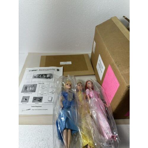 Disney Princess Collection Target 6 Pack Interactive Display