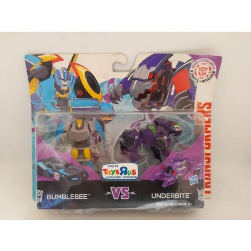 Transformers Bumblebee vs Underbite Toys R us Exclusive Hasbro 2014 Legion Class
