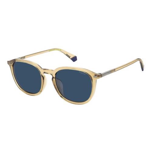 Polaroid Pld 2115/F/S Sustainable Collection Champagne/blue 54/21/145 Men Sungla - Frame: , Lens: