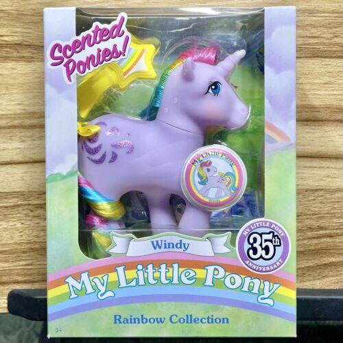 My Little Pony Windy Unicorn Rainbow Scented Ponies Re-release 2017 35th