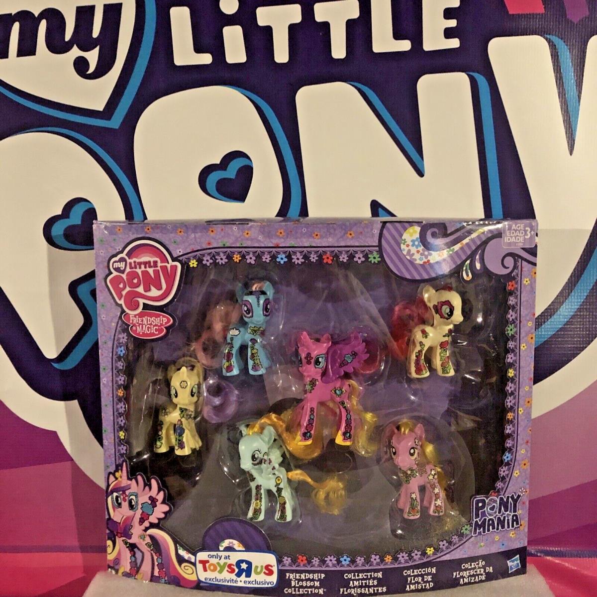 My Little Pony Pony Mania 2014 Toys R Us Exclusive Friendship Blossom Collection