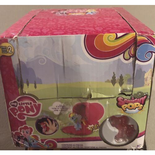 My Little Pony Friendship is Magic Squishy Pops Series 2 Full Case of 62