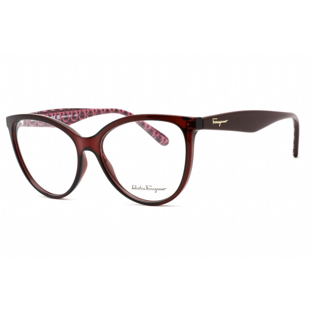 Salvatore Ferragamo SF2933-655 Transparent Wine Eyeglasses