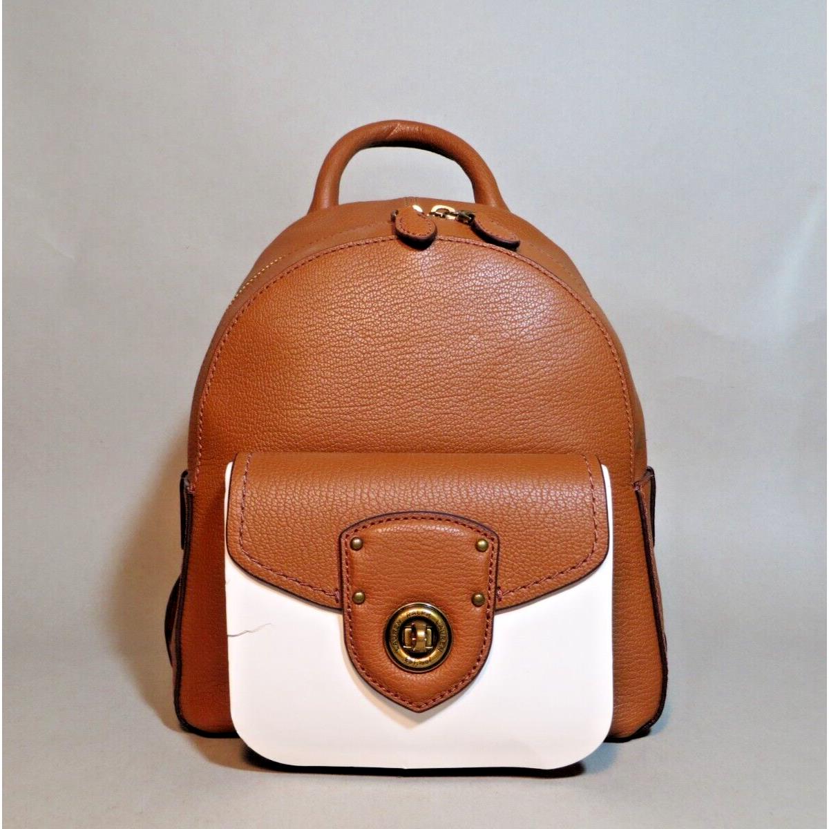 Polo Ralph Lauren Millbrook Small Leather Brown Backpack /handbag