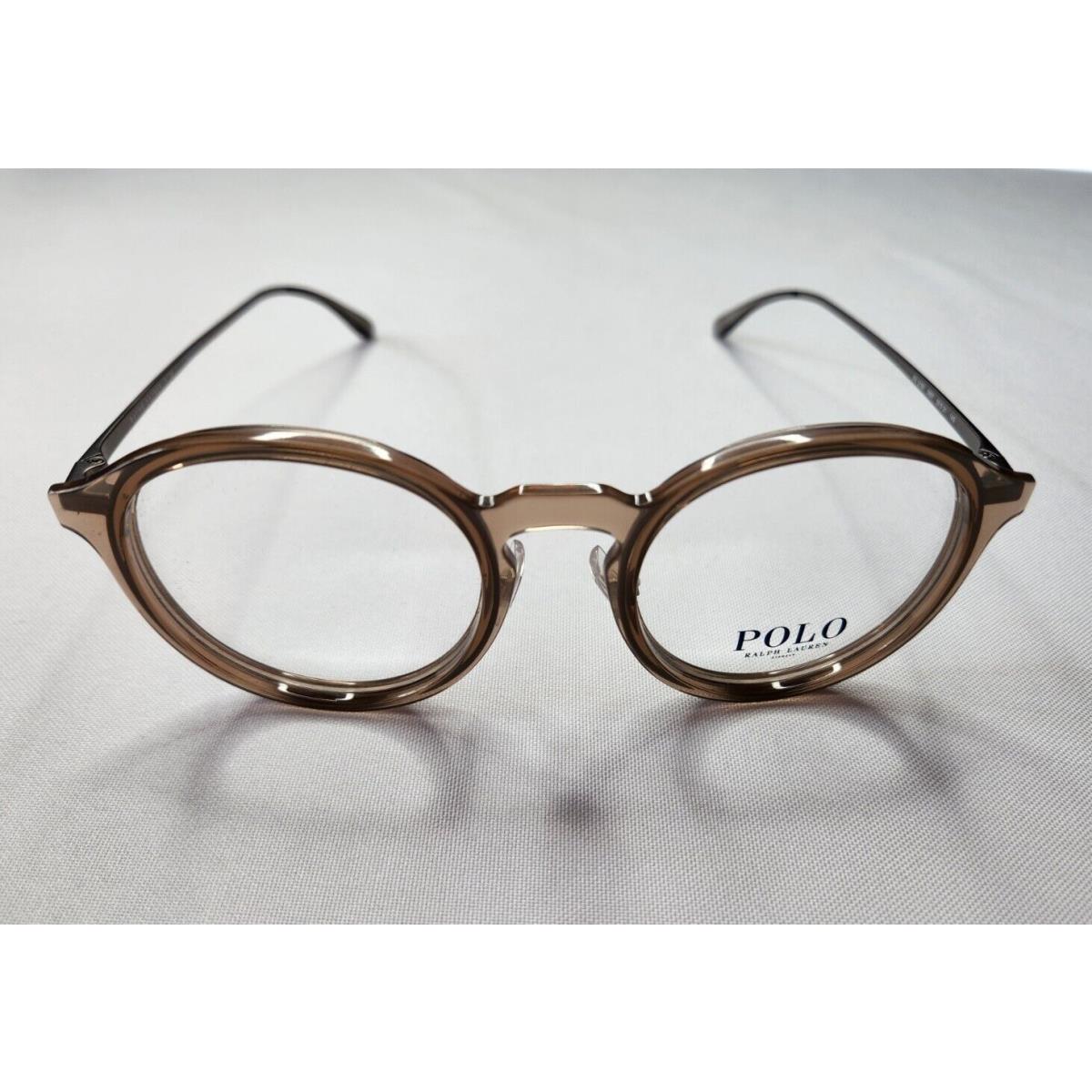 Polo Ralph Lauren PH 2188 5697 Matte Silver Tan Optical Frame Eyesize 50-21-145