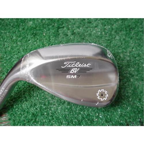 Left Hand Titleist Vokey Chrome Sm7 58-14 58 Degree Lob Wedge K Grind