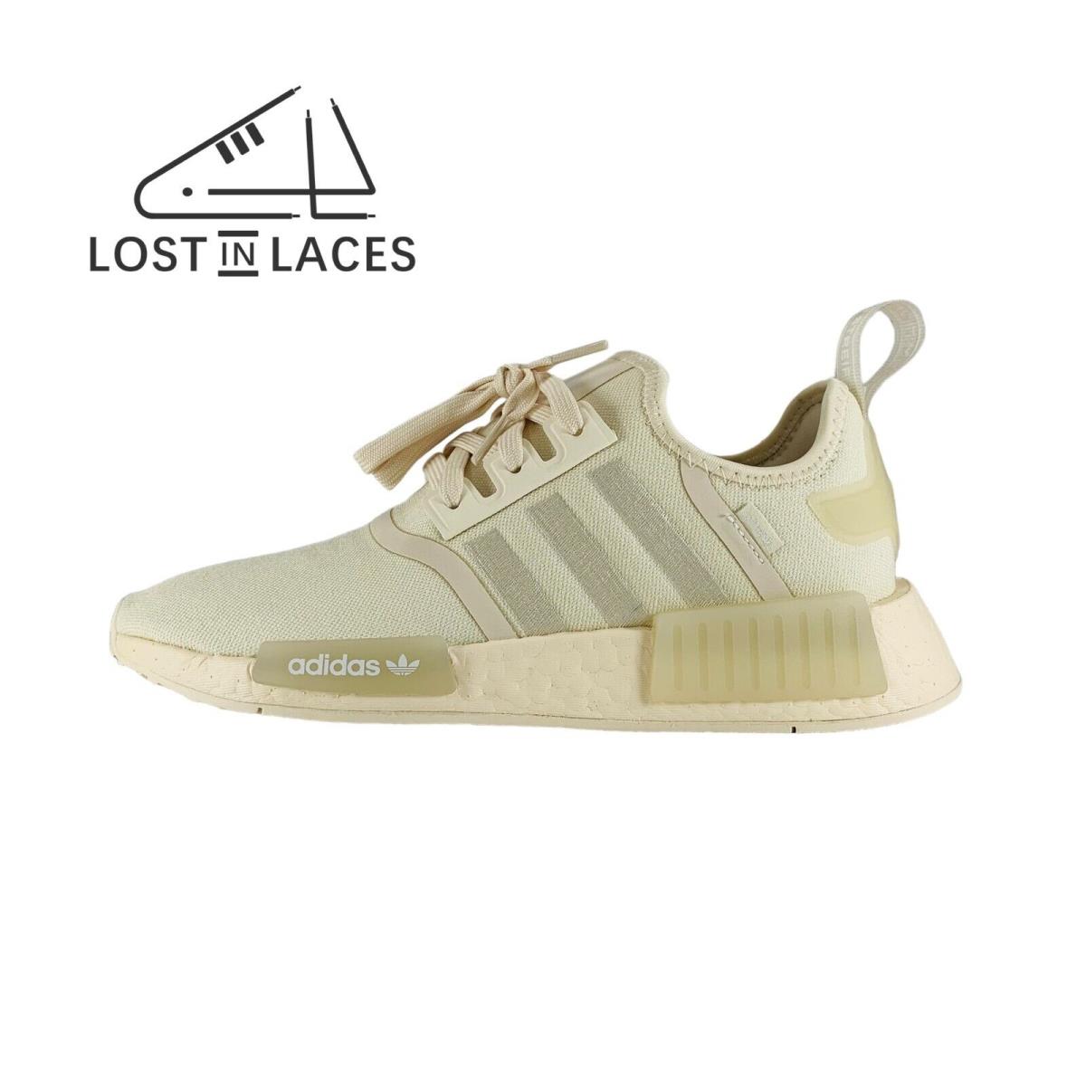 Adidas NMD_R1 Wonder White Beige Sneakers Shoes HQ4248 Women`s Sizes