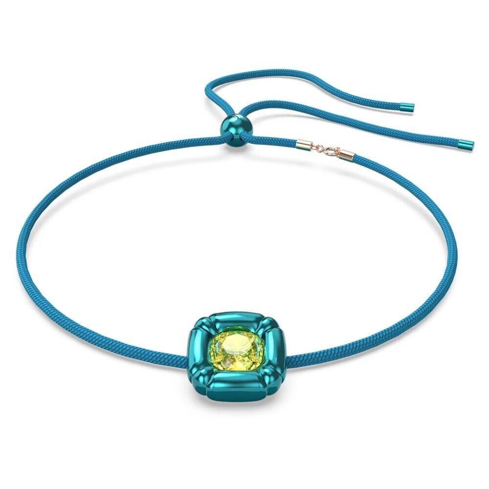 Swarovski 5601586 Women`s Necklace Dulcis Jewelry Collection Yellow Crystal