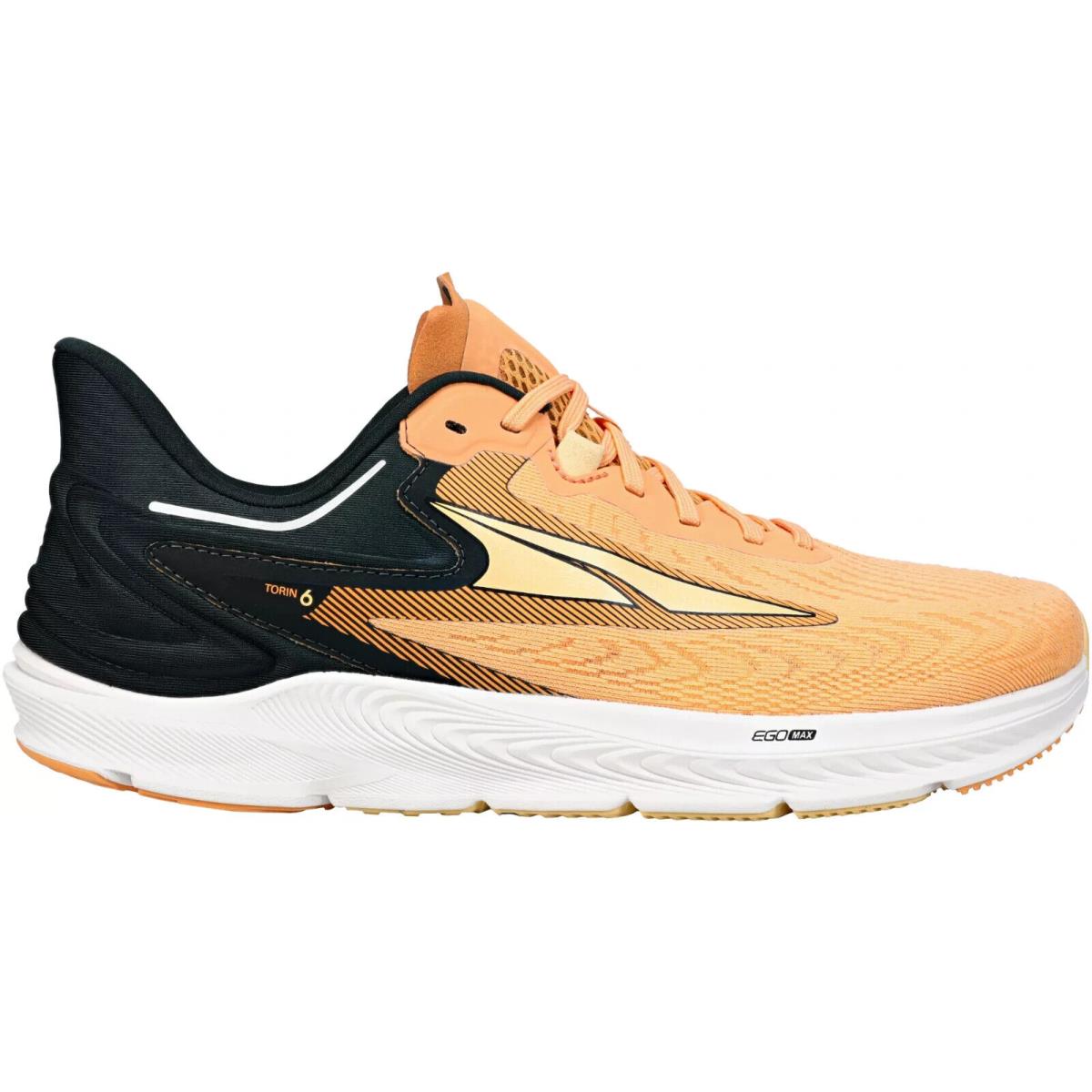Altra Torin 6 Running Shoes Men`s Size 12 D Orange/black AL0A7R6T800-120 - Orange/Black, Manufacturer: Orange/Black
