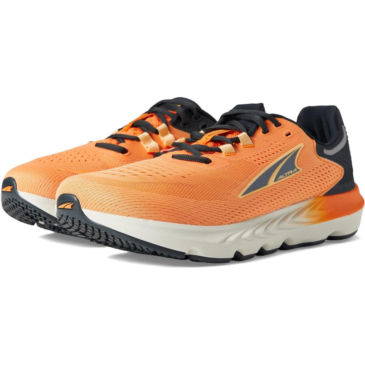Altra Provision 7 Running Shoes Men`s Size 12 Orange/black AL0A7R6800-120