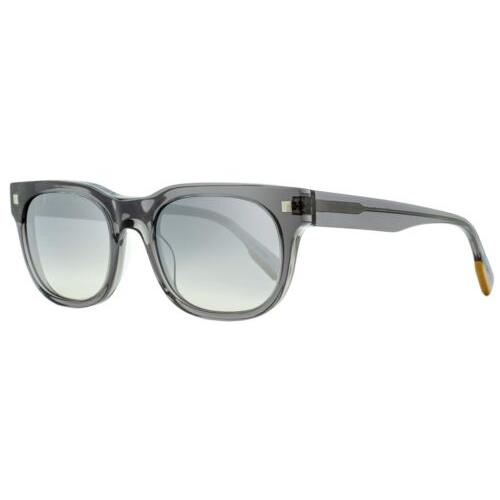 Ermenegildo Zegna EZ0101 Sunglasses - Grey Frame Smoke Mirror Lenses 53 mm Len