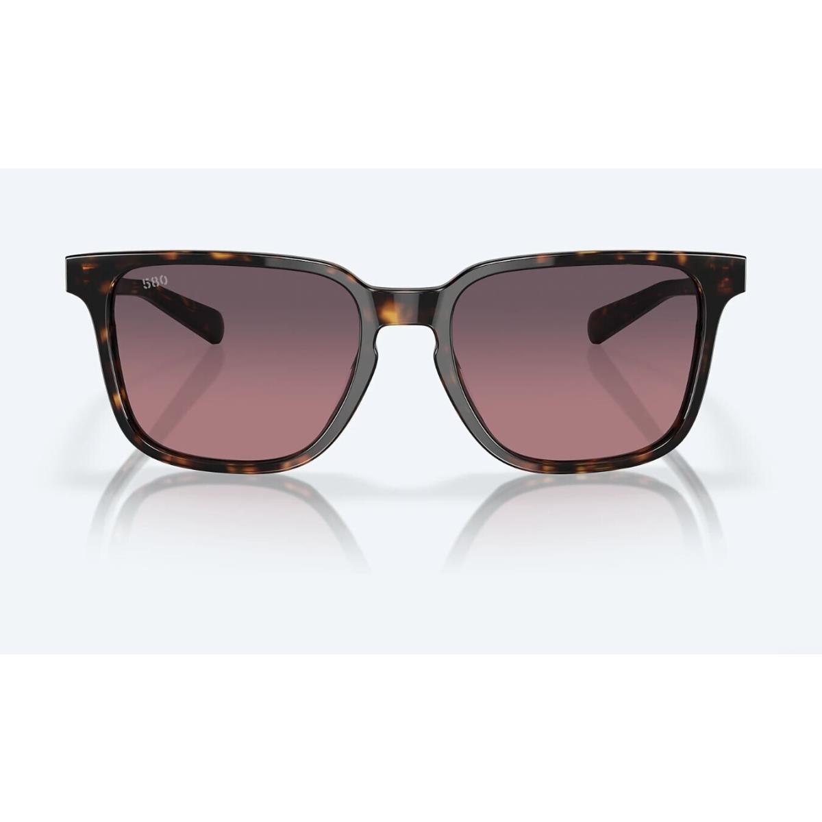 Costa Del Mar Kailano Tortoise / Rose Gradient Polarized Glass 580G