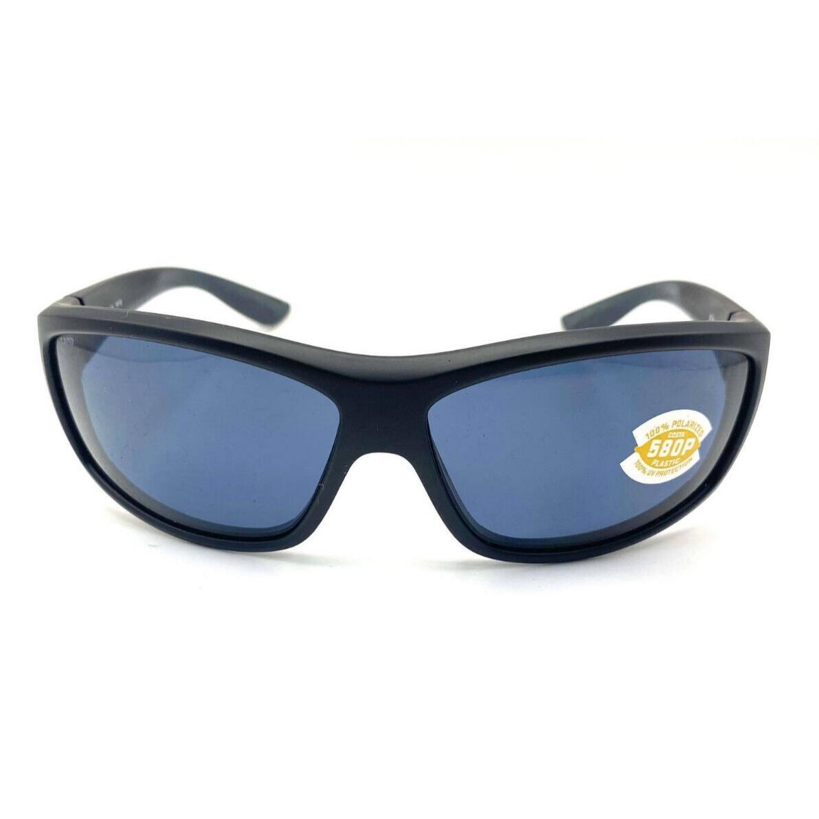 Costa Del Mar Saltbreak Sunglasses Black / Gray 580Plastic