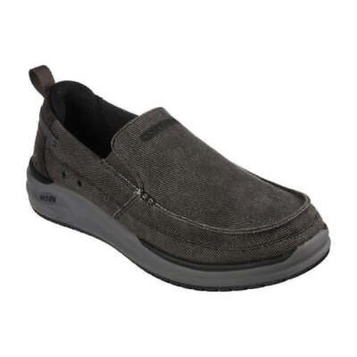 Skechers Arch Fit Melo Port Bow Men`s Slip On Shoes