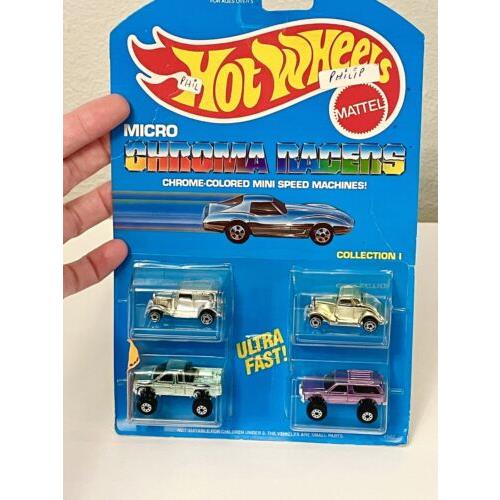 Hot Wheels 1988 Micro Color Racers Pack Ultra Rare Set Wont Find