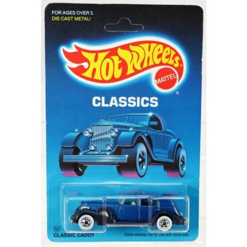 Hot Wheels 1935 Classic Caddy Classics Series 2529 Nrfp 1986 Blue 1:64