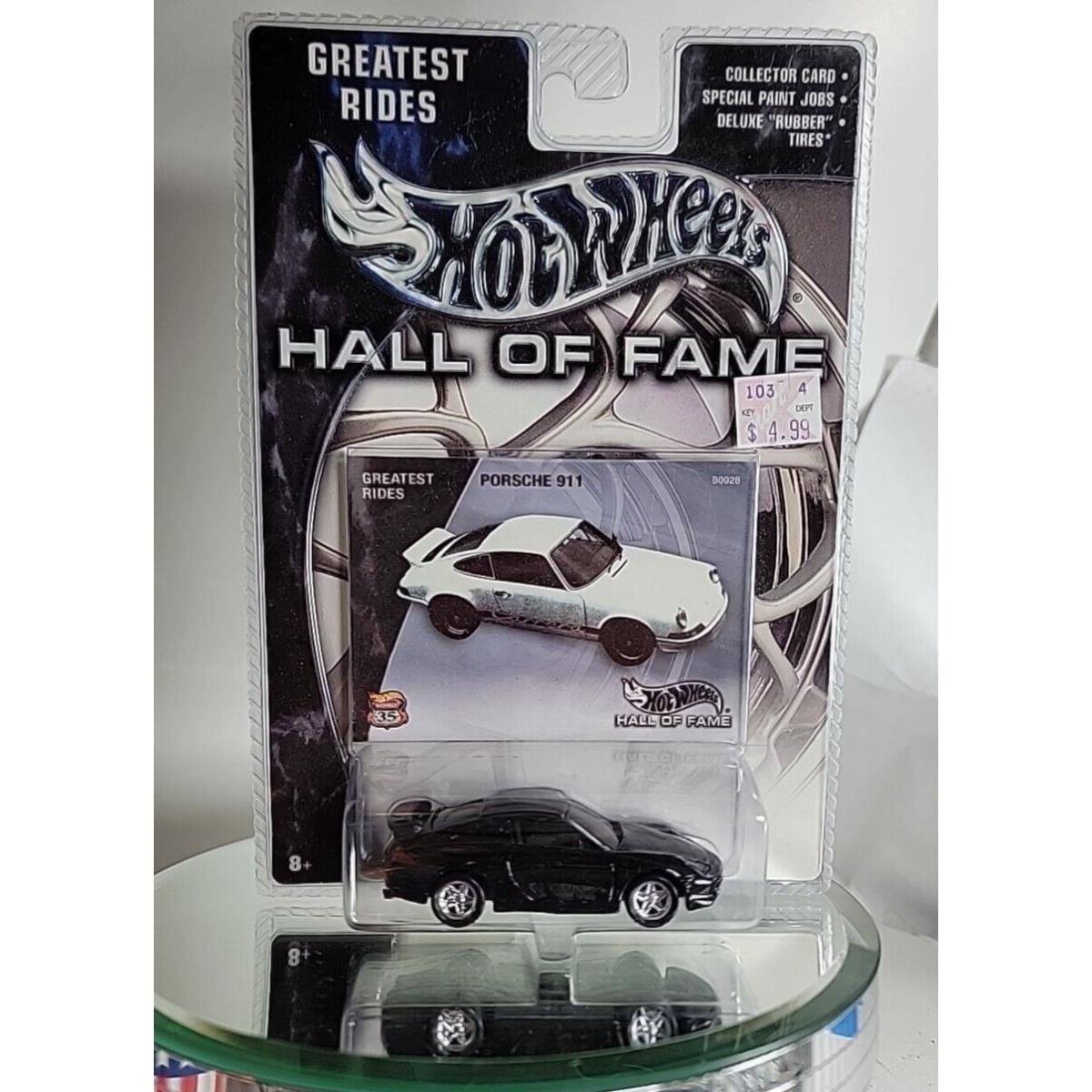 Hot Wheels Hall Of Fame Greatest Rides Porsche 911 Black Real Riders