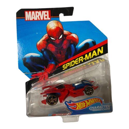 Hot Wheels Character Cars - Spider-man - 1:64 Marvel Comics Rare Vhtf
