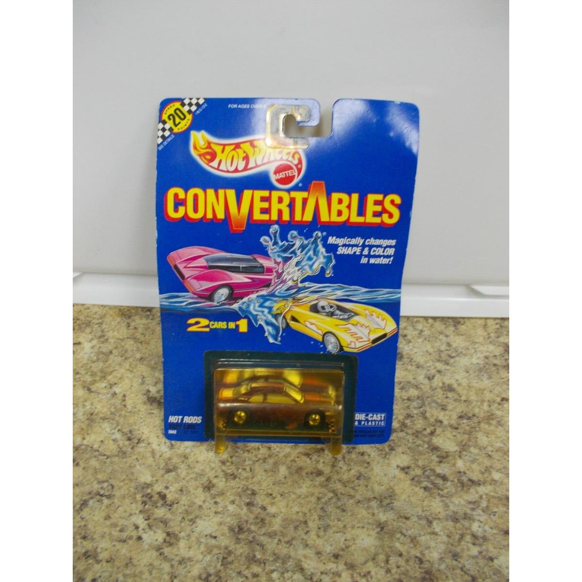 Hot Wheels Convertables Wrecker Vary Cool Sports Car Vintage Nip In Pack