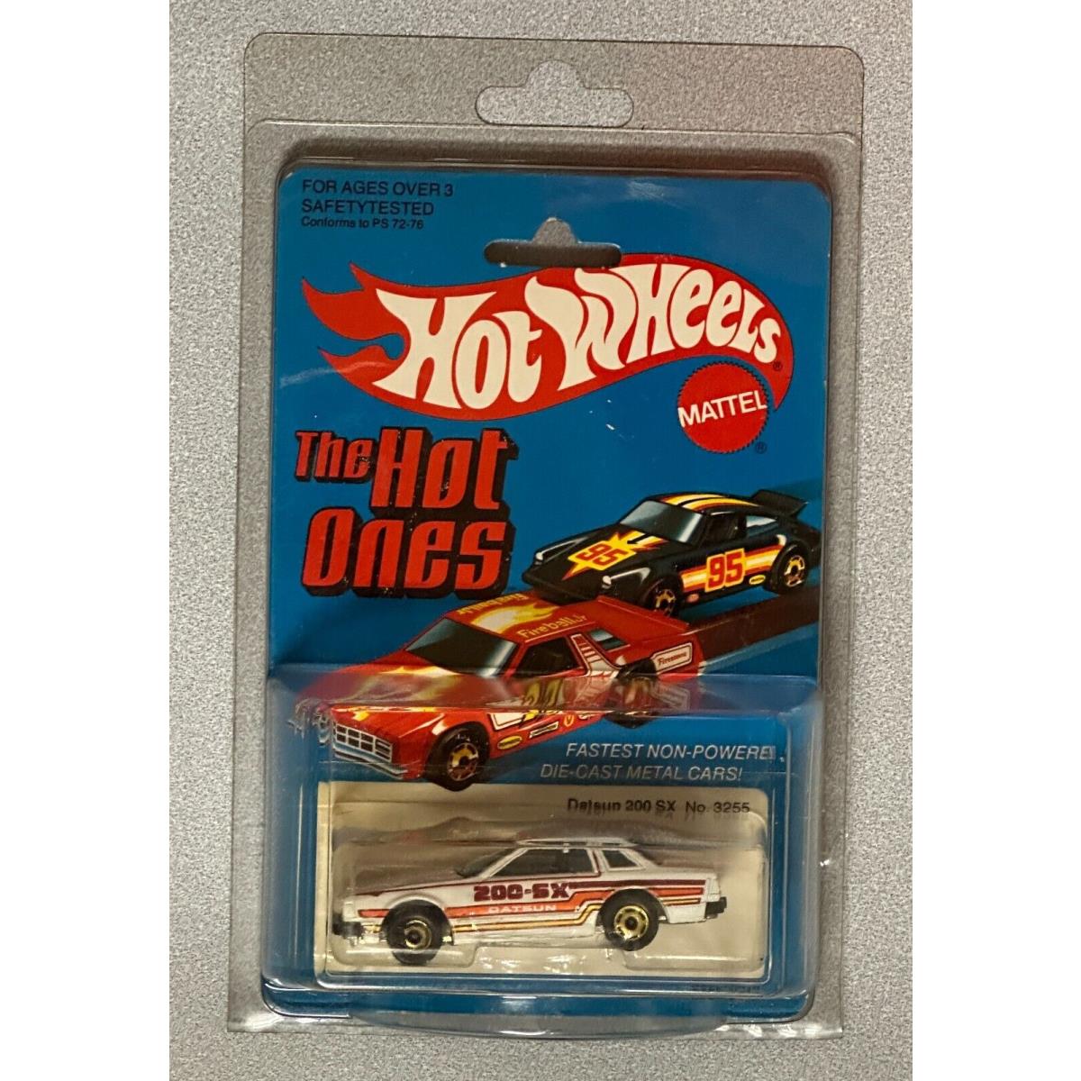 Vintage 1981 Hot Wheels The Hot Ones Datsun 200 SX 3255 Rare