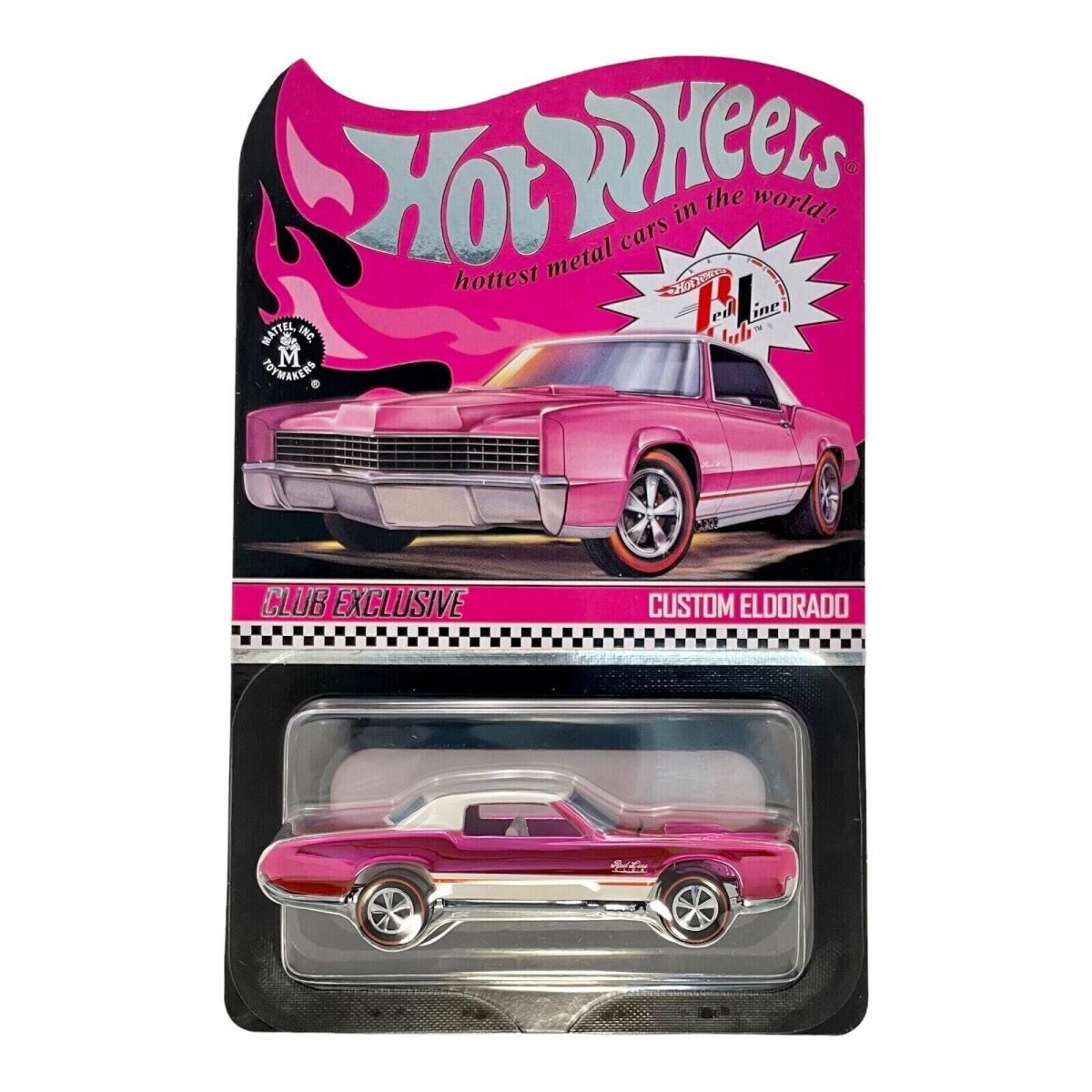 Hot Wheels 2021 Redline Club Rlc Exclusive Custom Eldorado Pink
