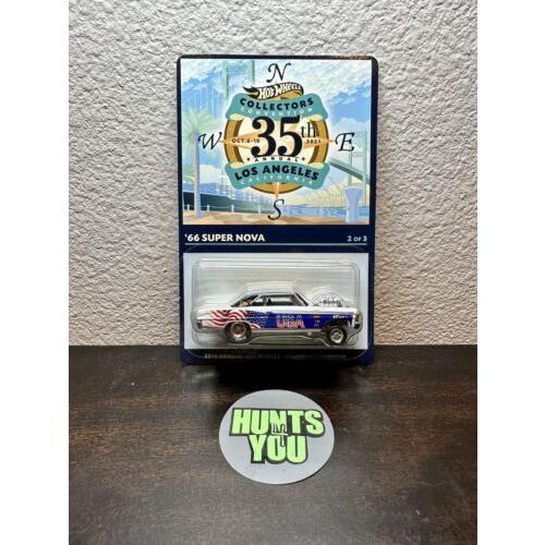 Hot Wheels 2021 35th Annual LA Collectors Convention `66 Super Nova 2306/6200