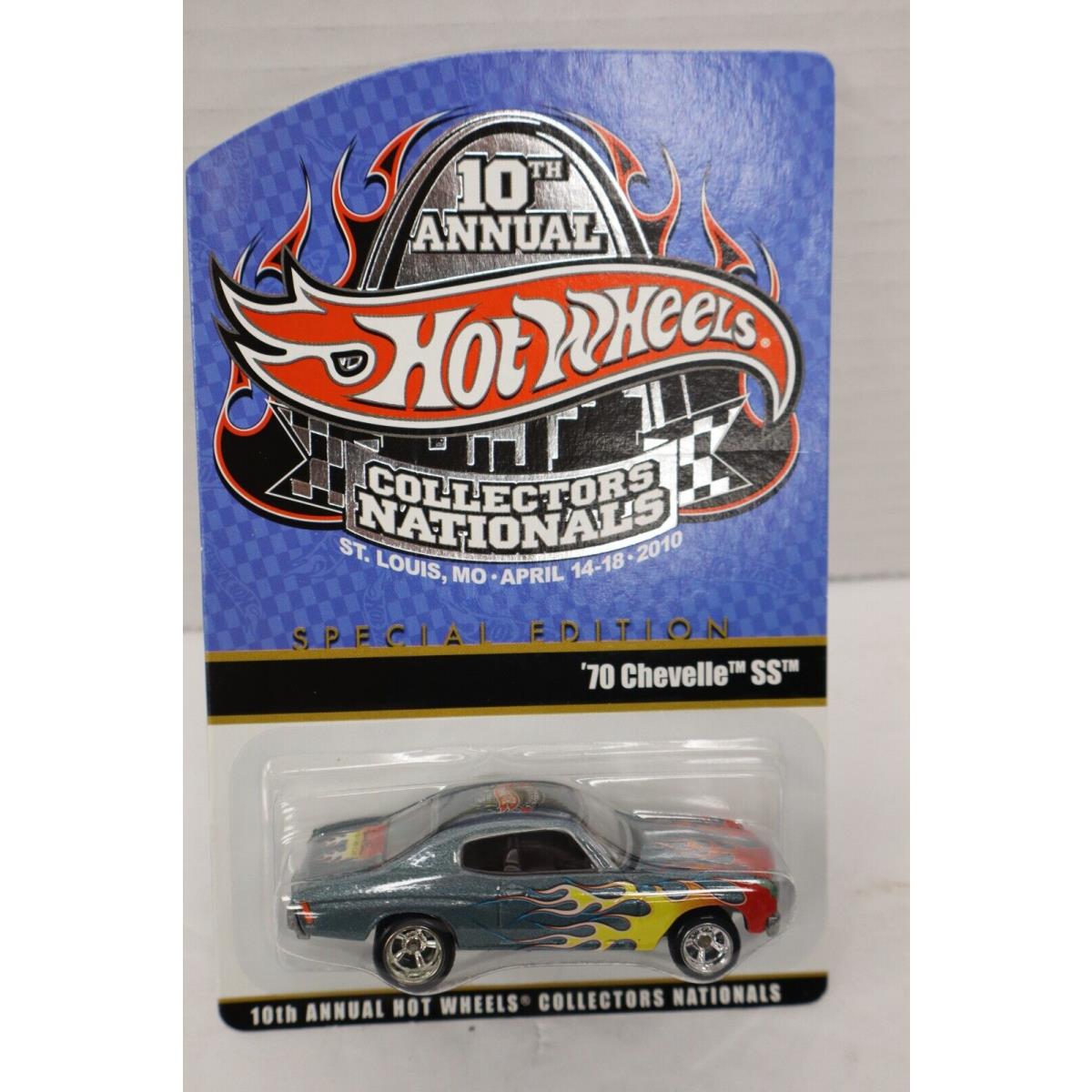 2010 Hot Wheels 10th Nationals Convention MO 70 Chevelle SS 781 Dinner Car