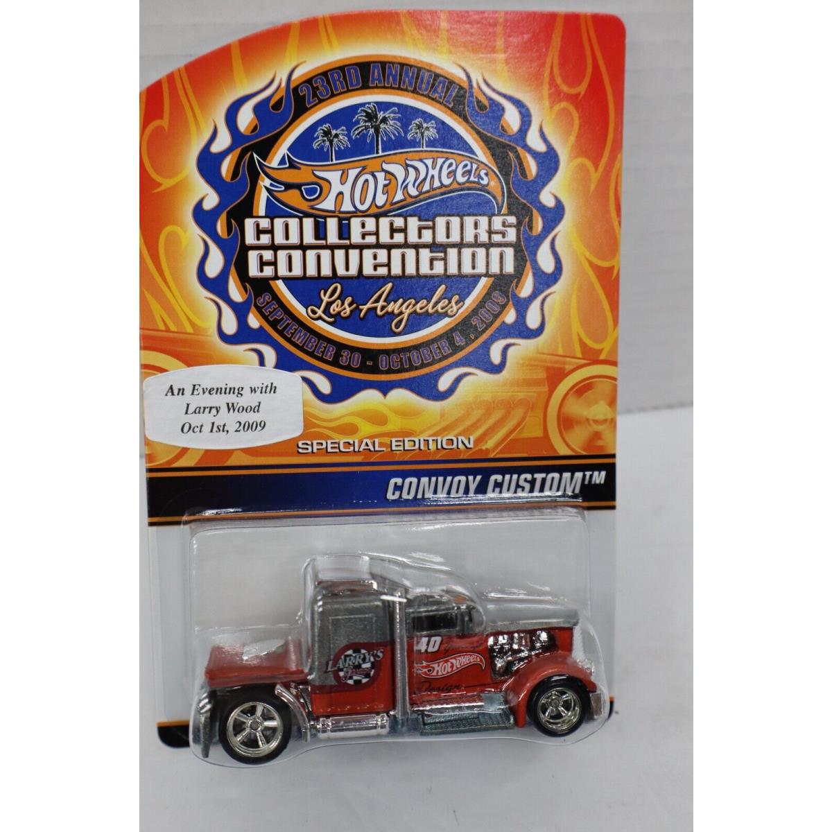 2009 Hot Wheels 23rd Lax Convention Convoy Custom Dinner Car 00021/02500 Low