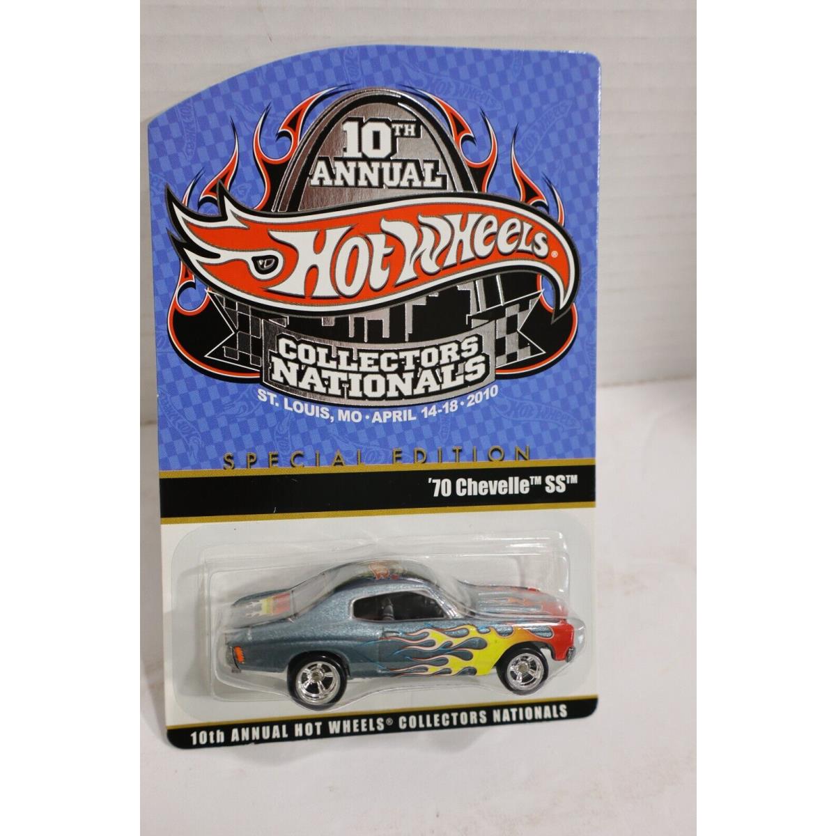 Hot Wheels 10th Annual Collectors Nationals 70 Chevelle SS 815/1200