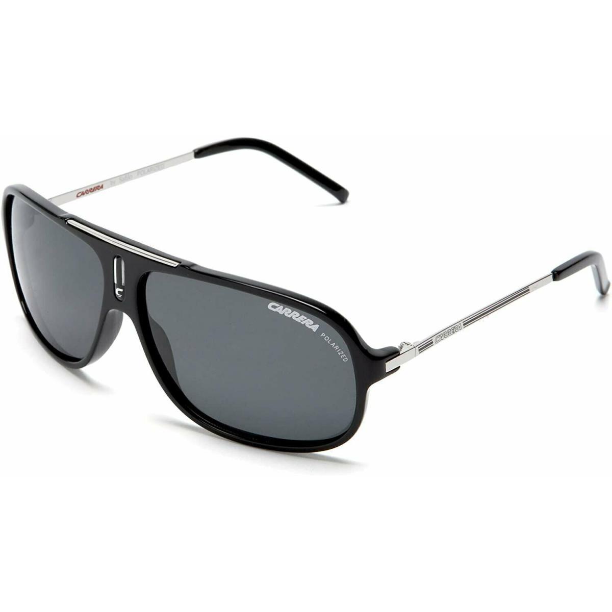 Carrera Cool Csa RA Sunglasses Black Palladium Frame Grey Polarized Lens 65mm
