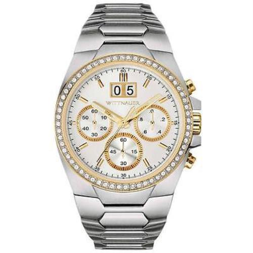 Wittnauer WN3047 Men`s 132 Crystals Stainless Steel Date Chronograph Watch