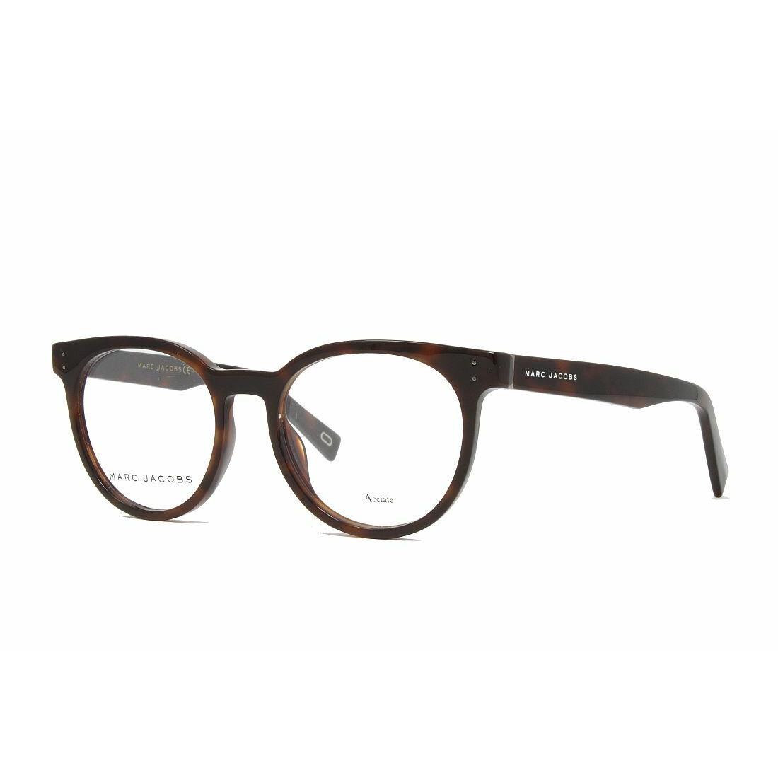 Marc Jacobs Women`s Eyeglasses 126 Color ZY1 Havana Medium Size 49-18-140