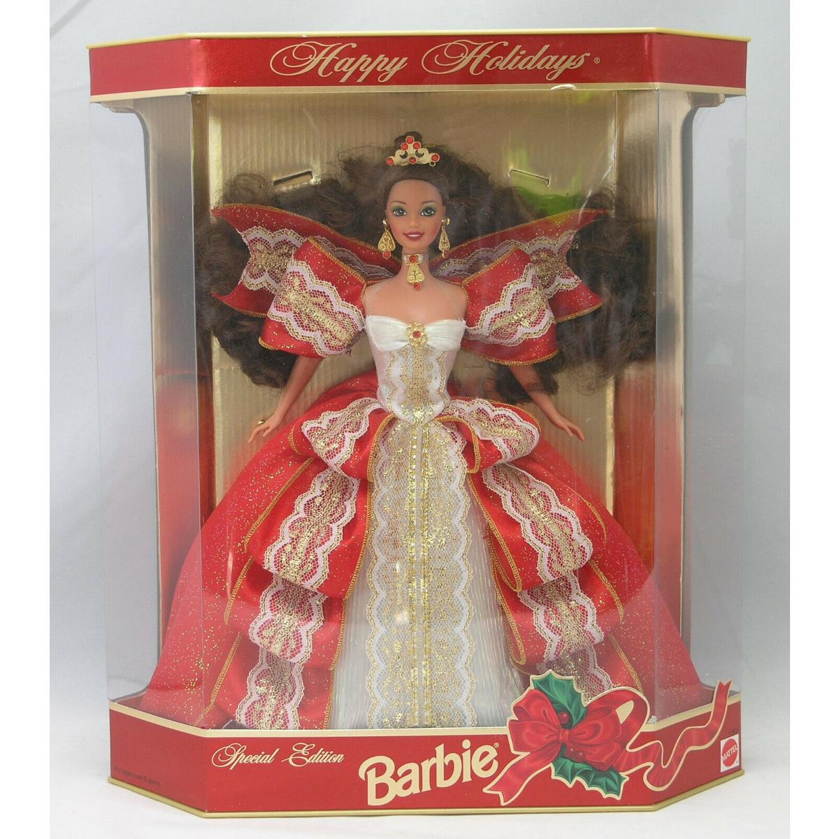 Happy Holidays 1997 Barbie Doll 17832 Nrfb