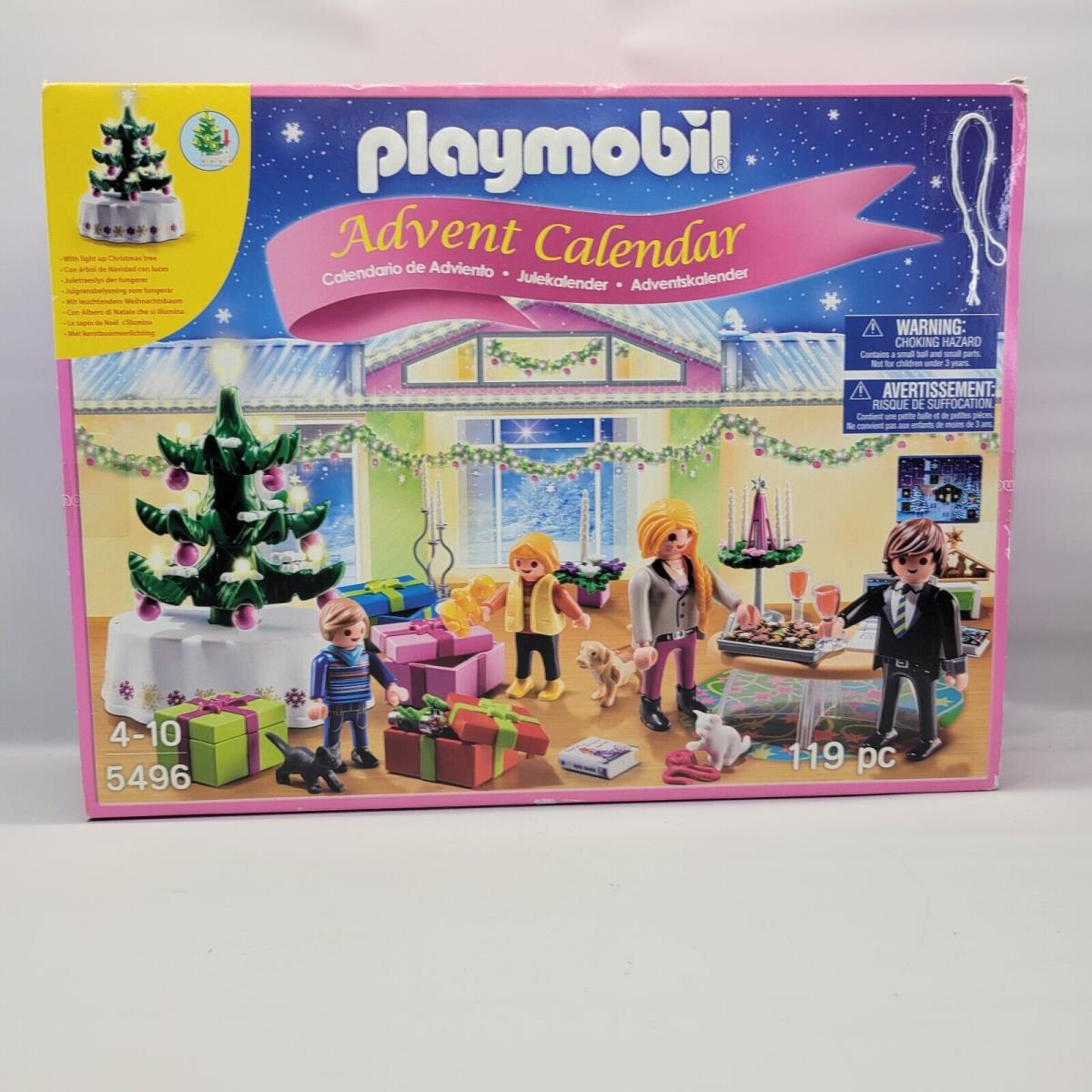 Playmobil 5496 Advent Calendar Christmas Day Light Up Christmas Tree