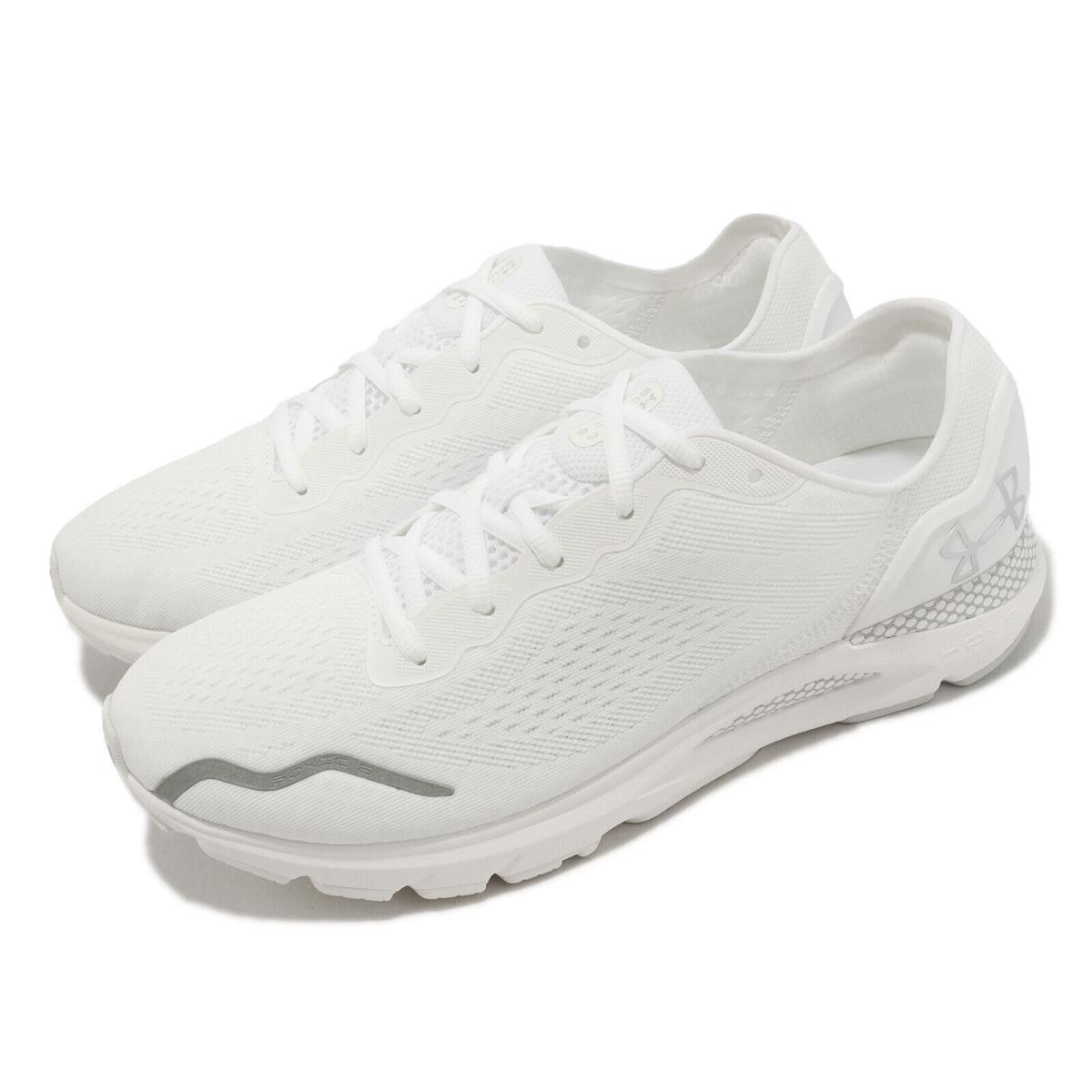 Under Armour 3026121 Men`s UA Hovr Sonic 6 Training Running Athletic Shoes White = 100