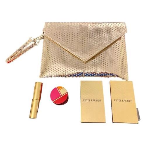Estee Lauder Makeup Set W/ Metallic Bag