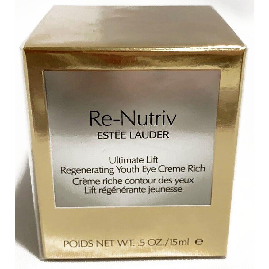 Estee Lauder Re-nutriv Ultimate Lift Regenerating Youth Eye 0.5oz/15ml