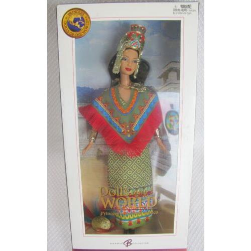 Barbie Princess OF Ancient Mexico 2004 Pink Label Dolls of The World