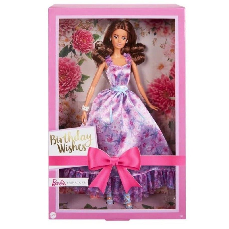 2024 Birthday Wishes Barbie Doll HRM55 with Shipper IN Stock Now