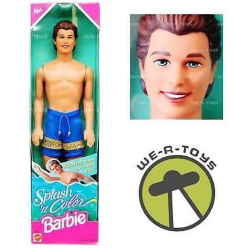 Barbie Splash `n Color Ken Doll 1996 Mattel 16170