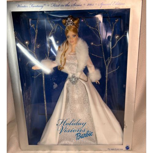 Holiday Visions Barbie Special Edition 2003 Doll- Orig Packaging