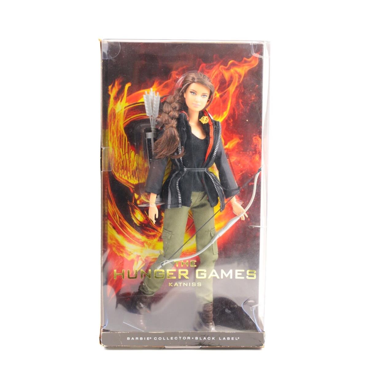 Katniss The Hunger Games Doll Barbie Collector Black Label Mib Nrfb Mattel