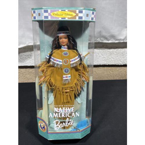 1997 Native American 4th Edition Barbie Dolls of The World Collection by Mattel