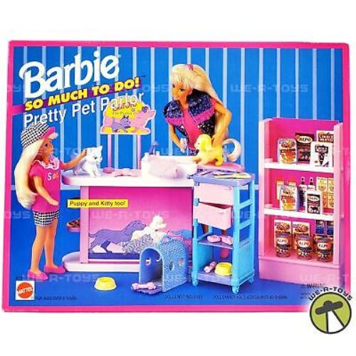 Barbie So Much to Do Pretty Pet Parlor 1994 Mattel 67154 Nrfb